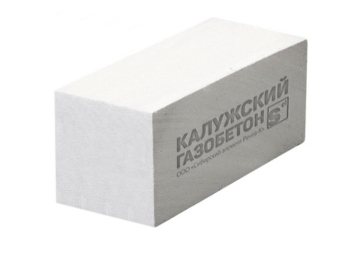 Газобетонные блоки Калужский D600 В3,5 625*250*375